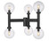 Laurent Six Light Outdoor Post Mount Fixture in Black (224|599MP6-BK)