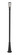 Helix One Light Outdoor Post Mounted Fixture in Black (224|591PHM-519P-BK)