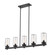 Tahoe Five Light Outdoor Linear Chandelier in Matte Black (224|588-5L-BK)