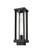 Glenwood One Light Outdoor Post Mount Fixture in Black (224|586PHMS-BK)