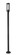 Glenwood One Light Outdoor Post Mounted Fixture in Black (224|586PHMR-567P-BK)
