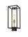 Dunbroch One Light Outdoor Post Mount Fixture in Deep Bronze + Outdoor Brass (224|584PHMS-DBZ-OBS)