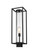 Dunbroch One Light Outdoor Post Mount Fixture in Black (224|584PHBS-BK)
