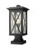 Brookside One Light Outdoor Pier Mounted Fixture in Black (224|583PHBS-SQPM-BK)