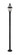 Westover Two Light Outdoor Post Mounted Fixture in Black (224|580PHM-567P-BK)