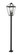 Talbot Four Light Outdoor Post Mounted Fixture in Black (224|579PHXLXS-536P-BK)