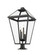Talbot Four Light Outdoor Pier Mounted Fixture in Black (224|579PHXLXR-533PM-BK)