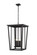 Seoul Four Light Outdoor Chain Mount Ceiling Fixture in Black (224|571CHXXL-BK)