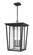 Seoul Three Light Outdoor Chain Mount Ceiling Fixture in Black (224|571CHXL-BK)