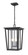 Seoul Two Light Outdoor Chain Mount Ceiling Fixture in Oil Rubbed Bronze (224|571CHB-ORB)