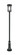 Jordan One Light Outdoor Post Mounted Fixture in Black (224|570PHXL-518P-BK)