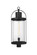 Roundhouse One Light Outdoor Post Mount Fixture in Black (224|569PHXL-BK)