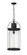 Roundhouse One Light Outdoor Chain Mount Ceiling Fixture in Black (224|569CHXL-BK)