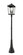 Beacon Four Light Outdoor Post Mounted Fixture in Black (224|568PHXXLR-564P-BK)