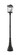 Beacon Three Light Outdoor Post Mounted Fixture in Black (224|568PHXLR-564P-BK)