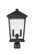 Beacon Two Light Outdoor Post Mount Fixture in Black (224|568PHBR-BK)