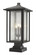 Aspen Three Light Outdoor Pier Mounted Fixture in Oil Rubbed Bronze (224|554PHXLS-SQPM-ORB)