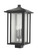Aspen Three Light Outdoor Post Mount Fixture in Black (224|554PHXLS-BK)