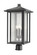 Aspen Three Light Outdoor Post Mount Fixture in Black (224|554PHXLR-BK)