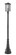 Aspen Three Light Outdoor Post Mounted Fixture in Black (224|554PHXLR-564P-BK)