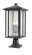 Aspen Three Light Outdoor Pier Mounted Fixture in Black (224|554PHXLR-533PM-BK)