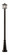 Aspen One Light Outdoor Post Mounted Fixture in Oil Rubbed Bronze (224|554PHM-519P-ORB)
