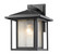 Aspen One Light Outdoor Wall Light in Black (224|554M-BK)