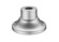 Pier Mounts Light Outdoor Posts - Hardware in Silver (224|553PM-SL)
