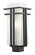 Abbey One Light Outdoor Post Mount Fixture in Black (224|549PHB-BK)