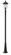 Armstrong Three Light Outdoor Post Mounted Fixture in Black (224|533PHB-519P-BK)