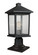 Portland One Light Outdoor Pier Mount in Oil Rubbed Bronze (224|531PHMR-533PM-ORB)