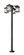 Portland Four Light Outdoor Post Mounted Fixture in Black (224|531-4-536P-BK)