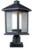 Mesa One Light Outdoor Pier Mounted Fixture in Black (224|523PHB-PM)