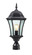 Wakefield One Light Outdoor Post Mount Fixture in Black (224|522PHM-BK)
