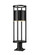 Luca LED Outdoor Pier Mounted Fixture in Black (224|517PHB-533PM-BK-LED)