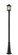 Holbrook One Light Outdoor Post Mounted Fixture in Black (224|507PHM-519P-BK)