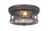 Clarion Two Light Flush Mount in Bronze (224|493F2-BRZ)