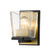 Bleeker Street One Light Wall Sconce in Matte Black + Olde Brass (224|475-1S-MB-OBR)