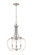 Joliet Three Light Pendant in Brushed Nickel (224|473P16-BN)