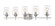 Joliet Five Light Vanity in Brushed Nickel (224|473-5V-BN)