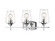Joliet Three Light Vanity in Chrome (224|473-3V-CH)