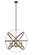 Cavallo Eight Light Chandelier in Hammered Bronze / Olde Brass (224|463-30HBRZ-OBR)