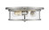 Savannah Three Light Flush Mount in Brushed Nickel (224|462F16-BN)