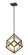 Euclid One Light Pendant in Olde Brass + Bronze (224|457MP-OBR-BRZ)
