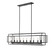 Titania Ten Light Linear Chandelier in Matte Black (224|454-54L-MB)