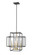 Titania Four Light Chandelier in Bronze + Olde Brass (224|454-18BRZ-OBR)