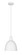 Sawyer One Light Pendant in Satin White (224|4500P8-SW)