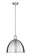 Sawyer One Light Pendant in Brushed Nickel (224|4500P12-BN)