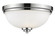 Ashton Three Light Flush Mount in Chrome (224|443F3-CH)