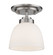 Ashton One Light Flush Mount in Brushed Nickel (224|443F1-BN)